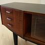 Lowboard Walnut Brown 1960s 7