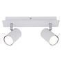2-Flame Ceiling Light Run Iron 0