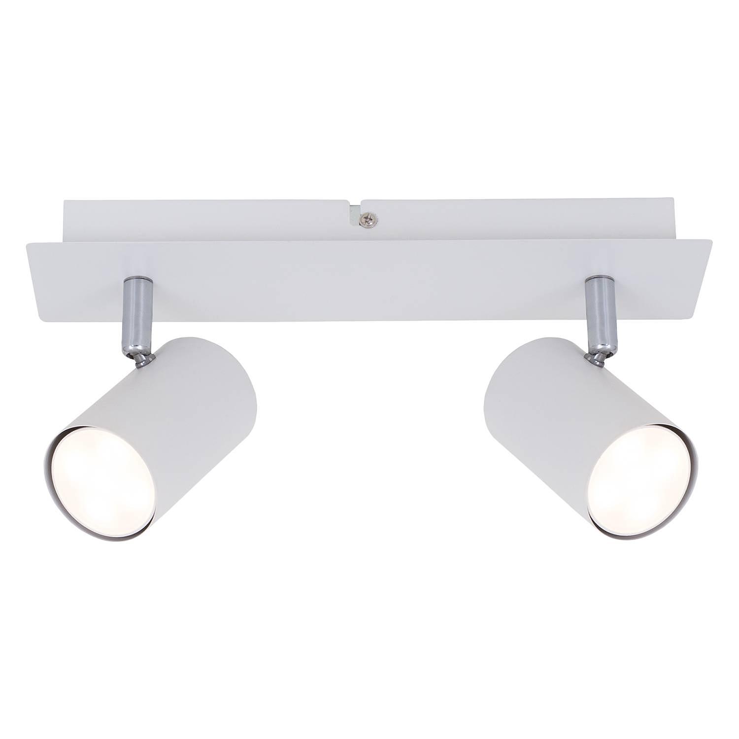 2-Flame Ceiling Light Run Iron 0