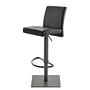 Bar and counter stool myTIMO IV stainless steel cowhide 0