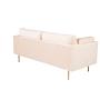 Boom Sofa 3-Sitzer Samt  Creme 4