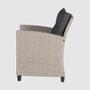 Outdoor Loungesessel Polyrattan Beige 5