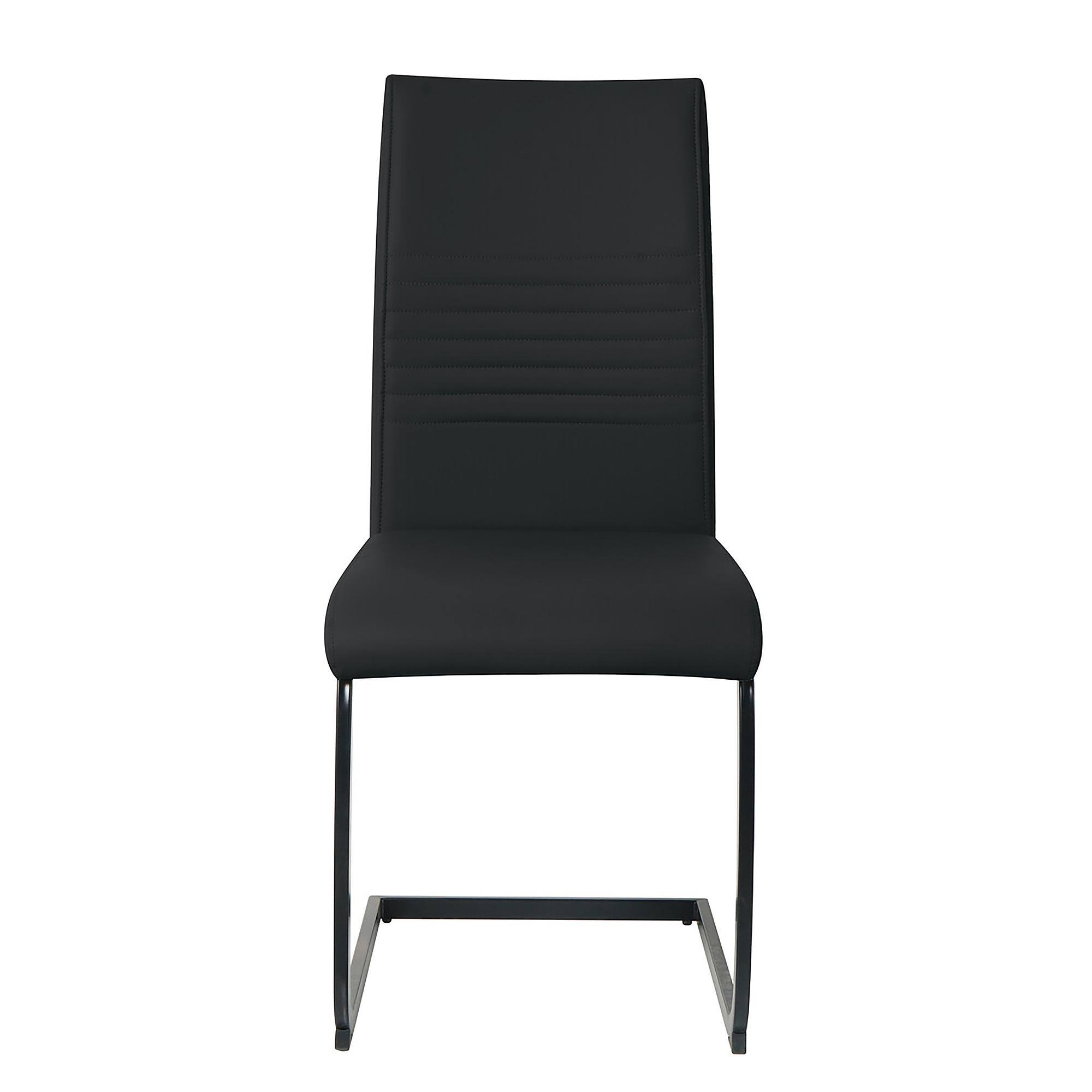2x Kazari Freischwinger Schwarz 3