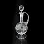 Vintage Wasserkrug Glas Transparent 1950er Jahre 4