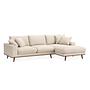 Ecksofa Harper 3-Sitzer Rechts Beige 5