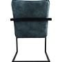 2x Boston Esszimmerstuhl Textil Metall 4