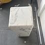 Decorative Column Polspotten Marble White 2