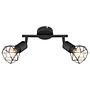 Xara I Ceiling spotlight Iron 2-bulb 3