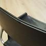 Dining chair leather 1970s 11