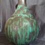 Vintage Vase Keramik Mehrfarbig 1