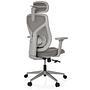 CASSILIS W Bürostuhl Netzstoff Grau 8