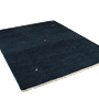 Gabbeh Teppich Wolle Blau 3