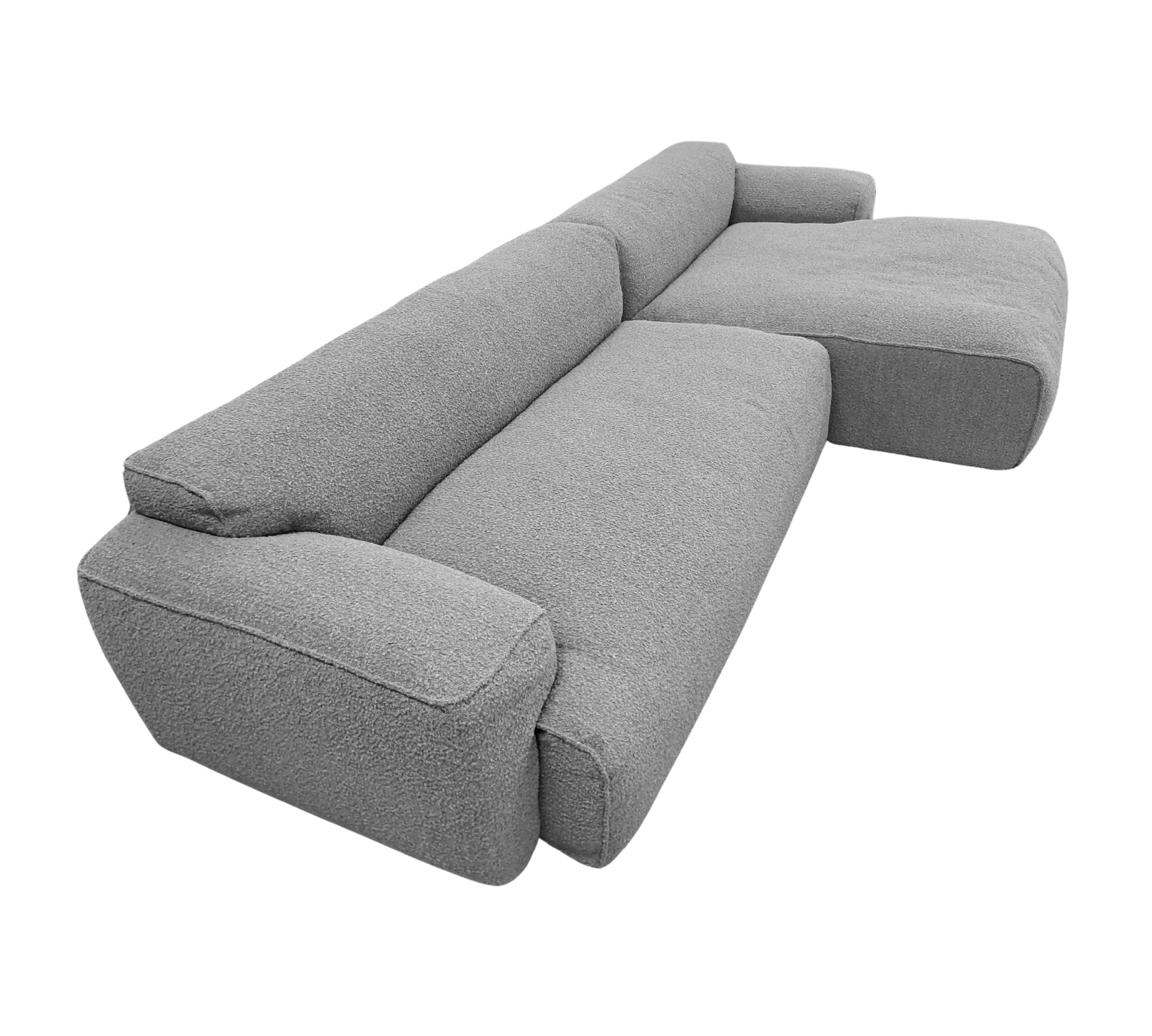 Greta Sofa Récamiere Rechts Altro Steel 3