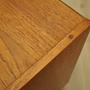 Teak bookcase 1970s 12