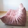 Togo Sofa 2-seater velvet pearl pink 2