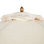 Sonnenschirm Textil Holz Beige 2