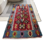 Vintage Kilim Wolle Mehrfarbig 2