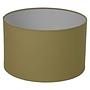 Runder Lampenschirm Baumwolle Beige 0