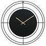 Wanduhr Bonticou Metall Schwarz 0