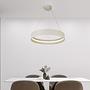 Teresa LED-Pendelleuchte Eisen Beige 3