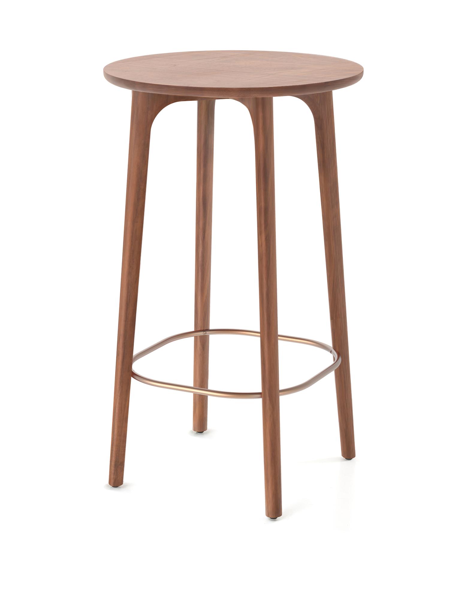 UTILITY Bistrotisch Holz Braun Ø63cm 0