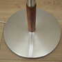 Vintage floor lamp metal plastic beige 1970s 7