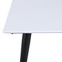 Jimmy Dining table Black White HPL 150x76cm 3