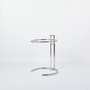 Eileen Gray Adjustable Table E1027 Metal Glass Silver 0