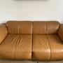 Hudson Sofa Leather Brown 0