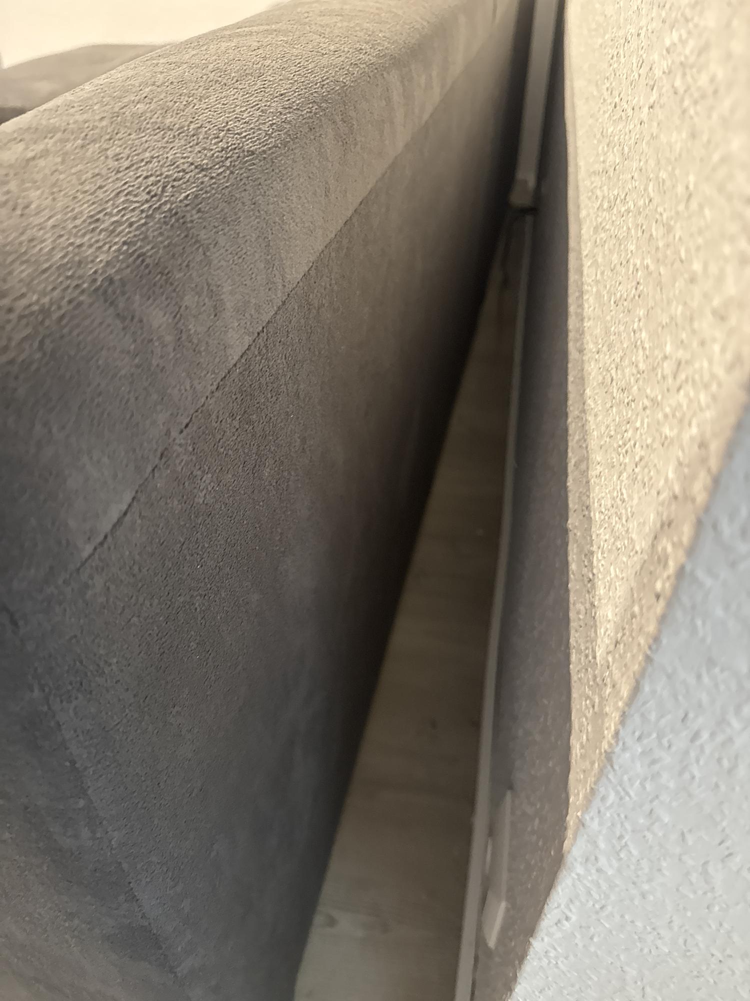 Ecksofa mit Schlaffunktion Grau 4