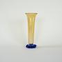 Glass vase Amber Cobalt blue 2