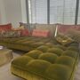 Ohlinda Sofa Récamiere Rechts Samt Aluminium Mehrfarbig 2