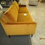 Astha Sofa 3-Sitzer Velour Matt Amber  8