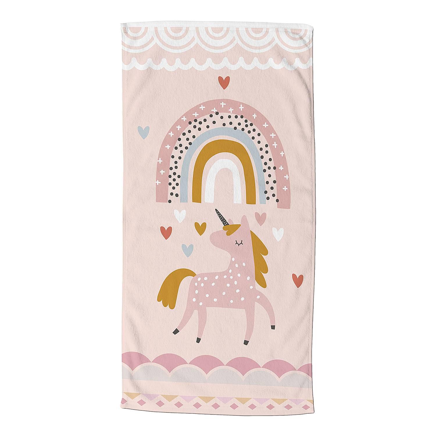 Duschtuch Unilove Polyvelours 75 x 150 cm 0