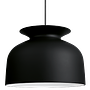 Ronde Hängeleuchte Schwarz 0