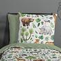 Children's bedding Cotton Green 135x200cm Pillowcase 80x80cm 3
