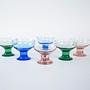 Dessert bowl set Multicolored 1970s 2