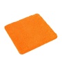 Flauschige Hochflor Badematte Orange Öko-Tex Standard 100 0