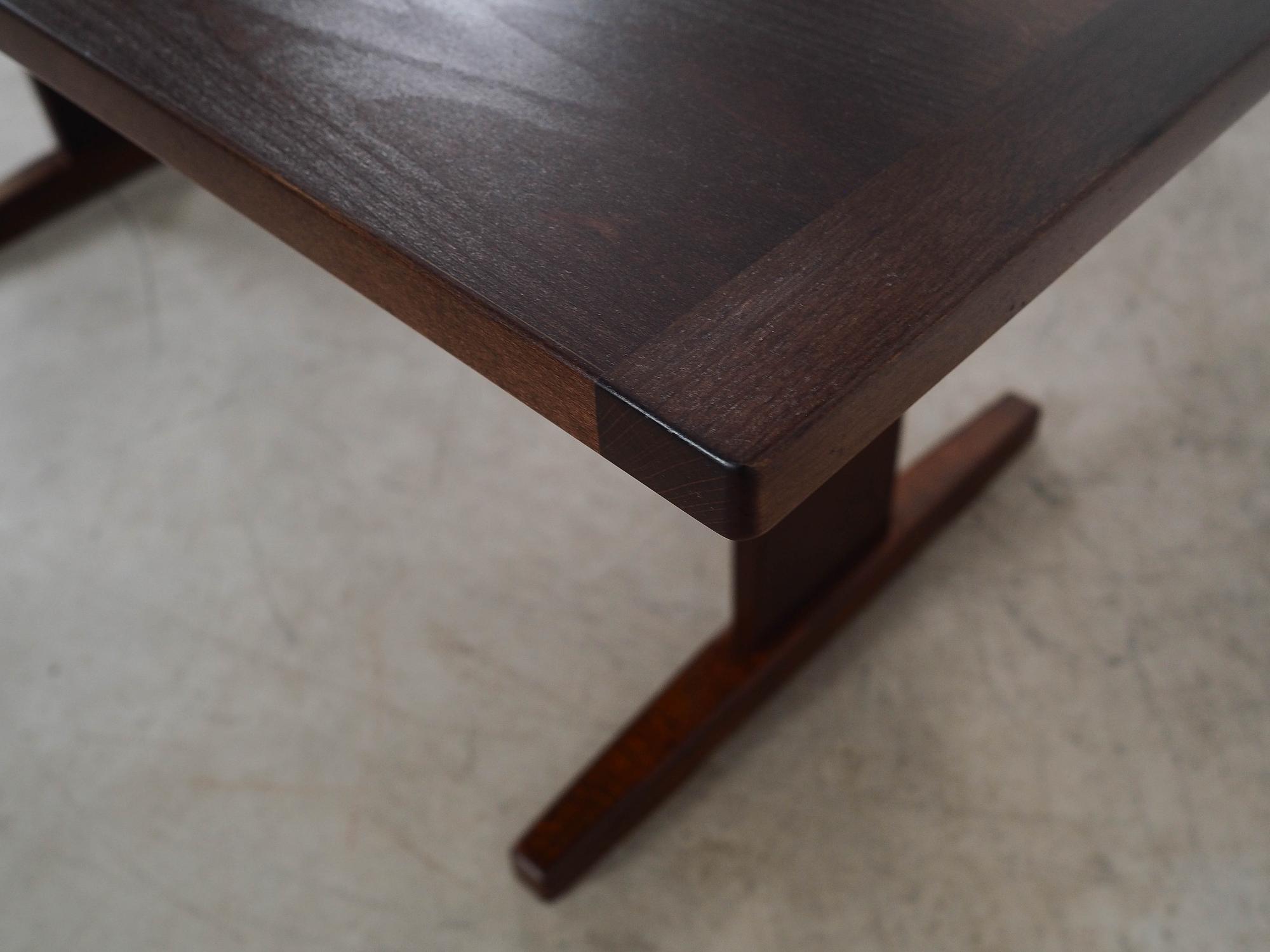 Tisch Eichenholz Optik 1970er Jahre 11