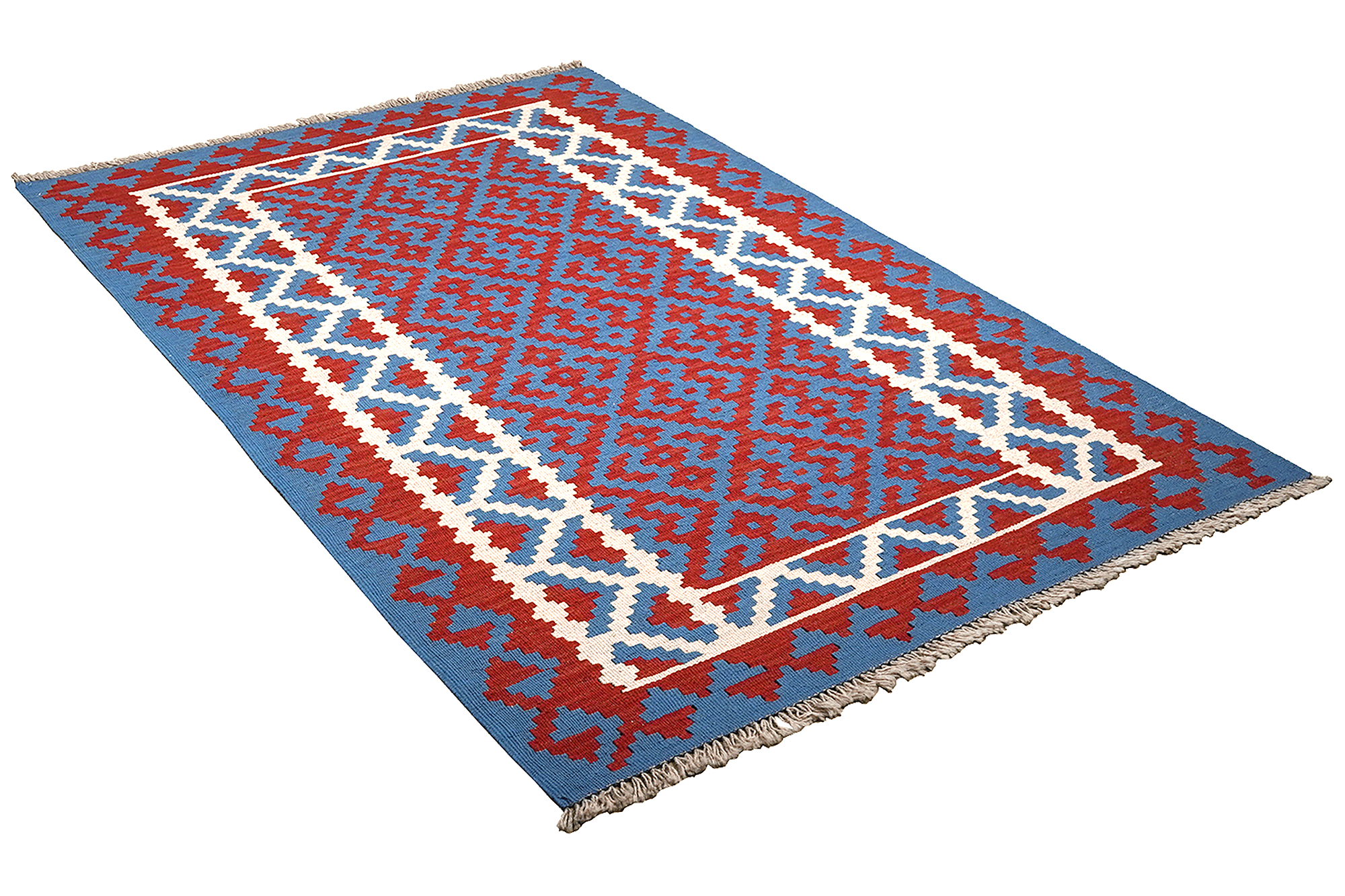 Kilim Gashgai Teppich Mehrfarbig 2