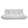 Togo Set (3-Sitzer, 2-Sitzer, Ecksofa) Textil Off-White 0