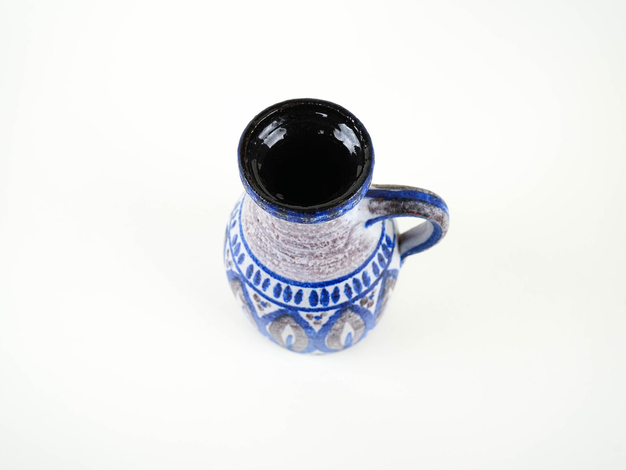 Ceramic vase with handle 1960s 6