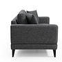 Nordic 2-Sitzer Sofa Grau 6