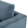 Douglas 3-Sitzer Sofas Beige Sorrento Steel Blue 4
