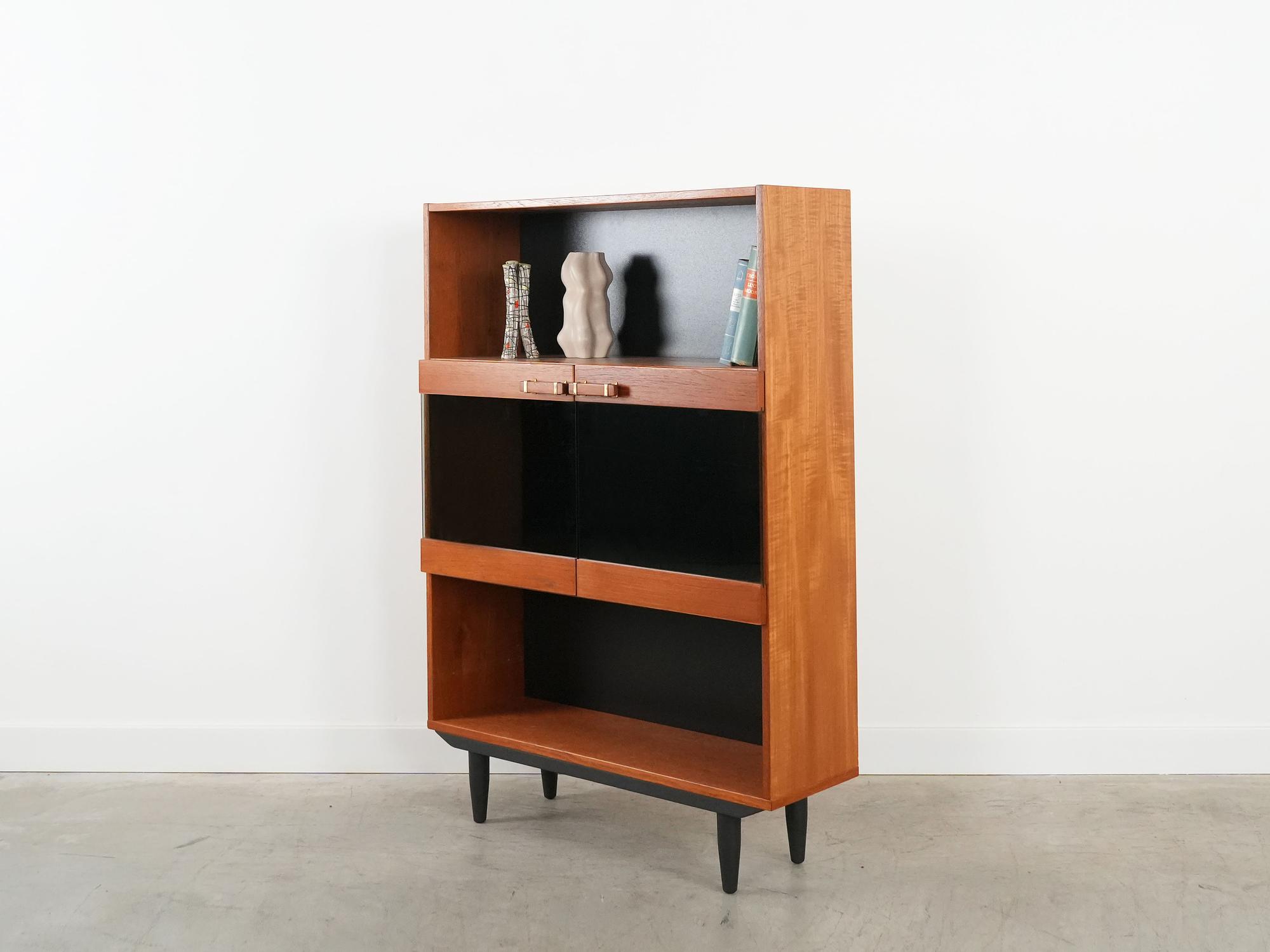 Display cabinet Teak wood 1970s 3