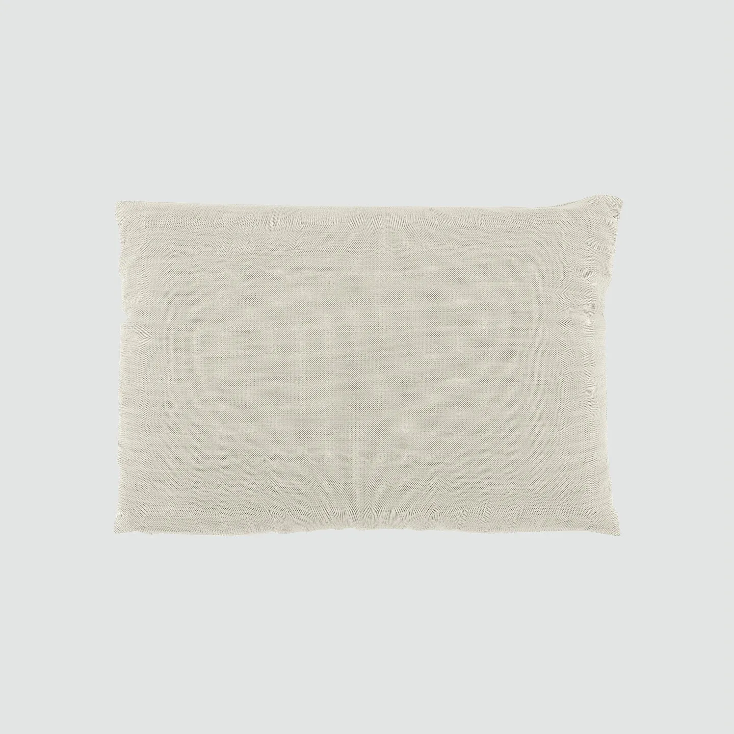 Fyne Kissen Webstoff Cremeweiß 0