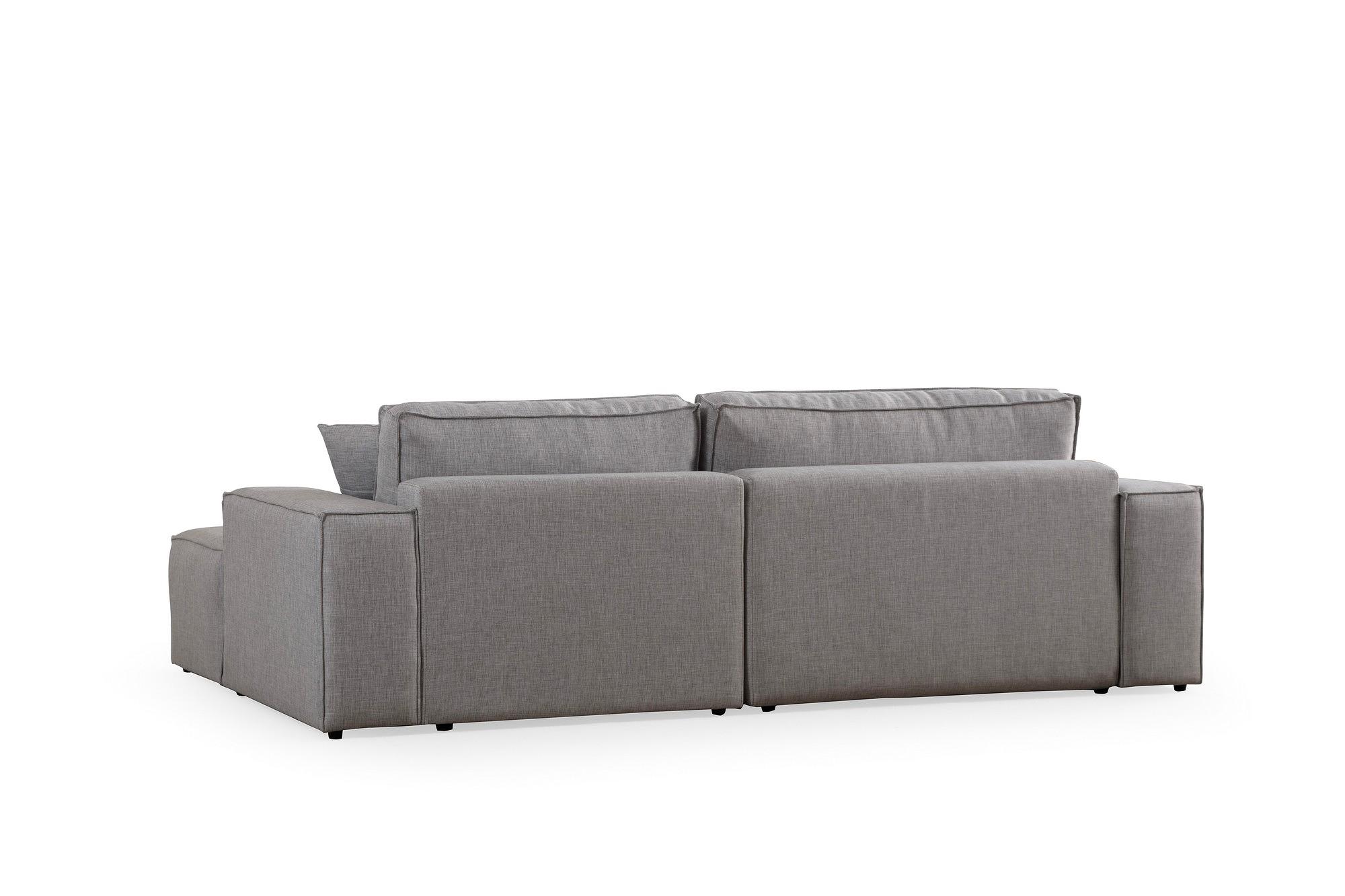 Pƒ±rlo Right Corner Sofa Light Grey 7