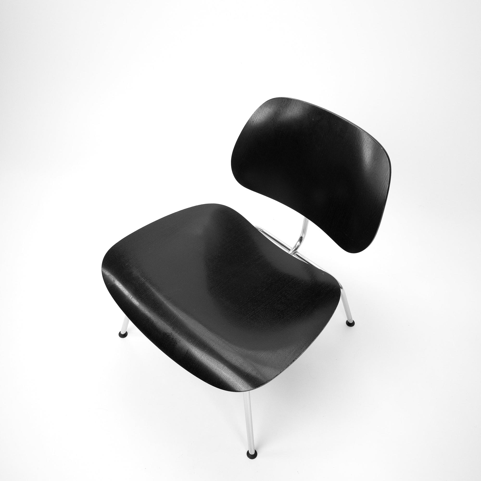 LCM Dining chairs Plywood Chrome Ash Black 2