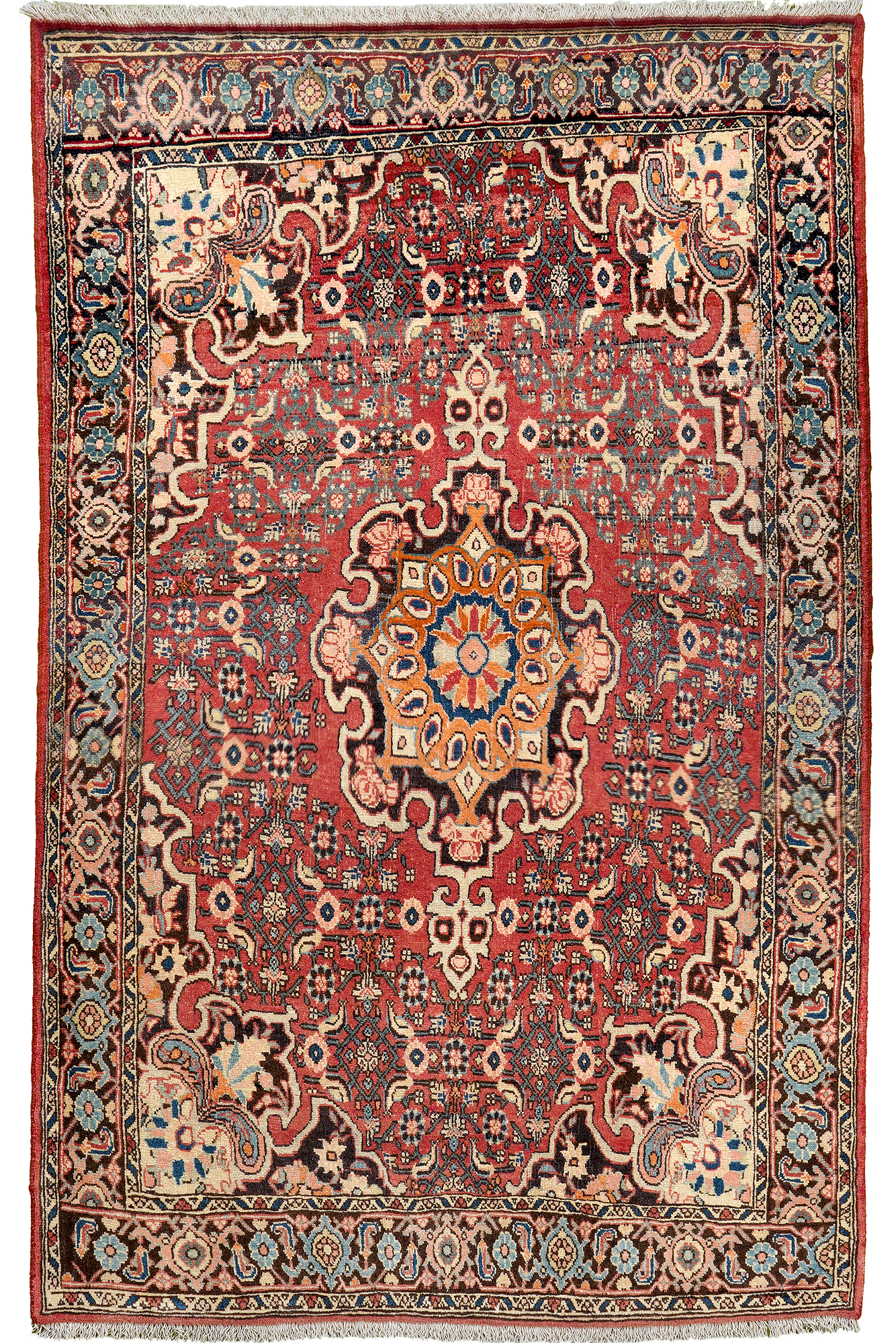 Heritage Firooz Teppich Wolle Braun 0