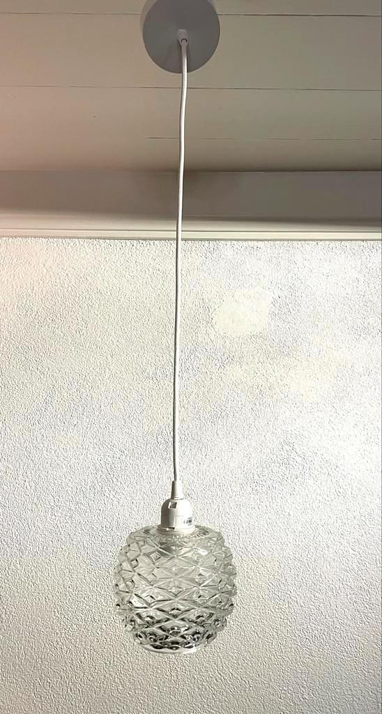 Hängelampe Glas Transparent 1